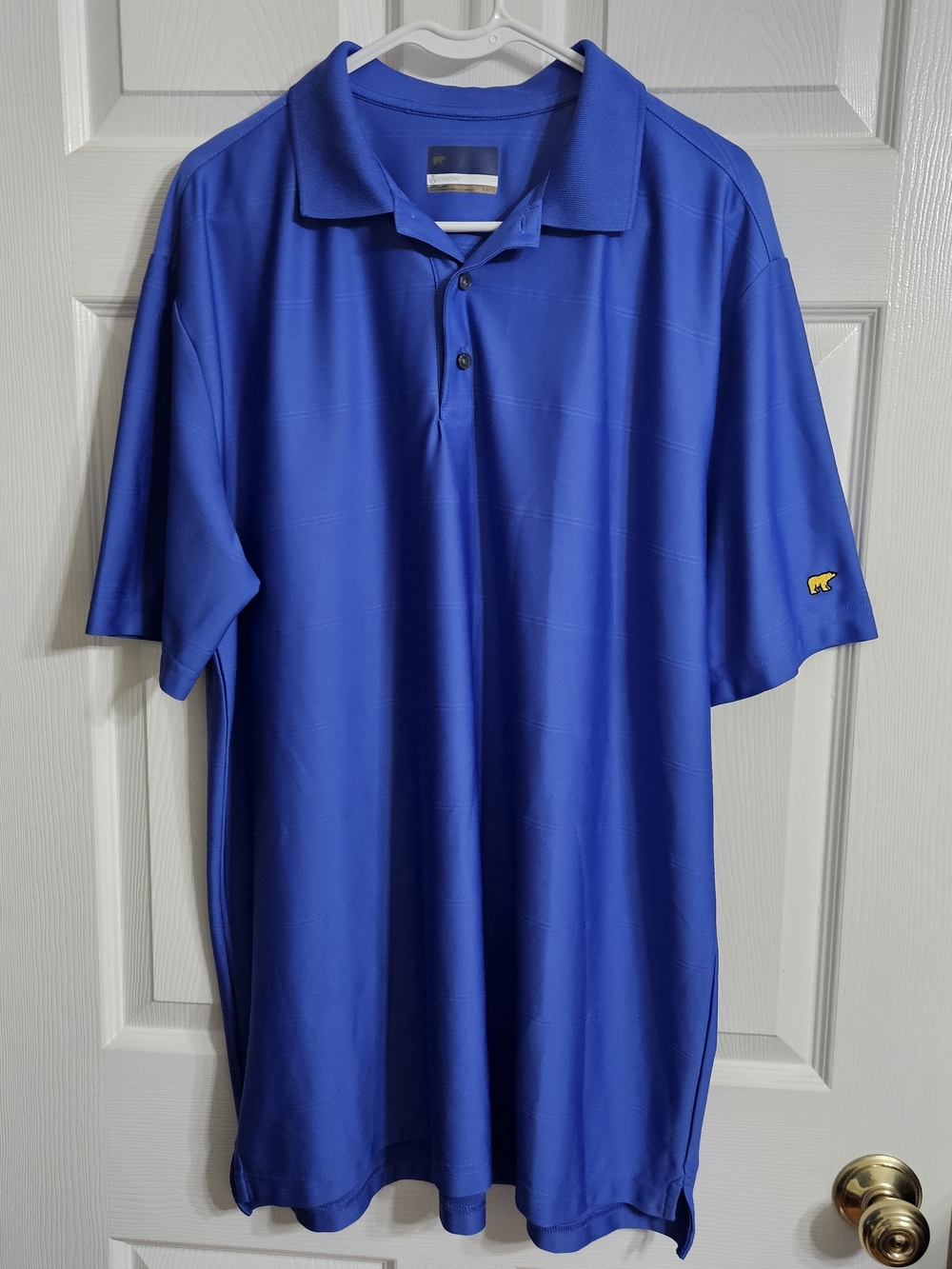 Jack Nicklaus Golden Bear Men's Performance Polo Shirt - Royal Blue XL